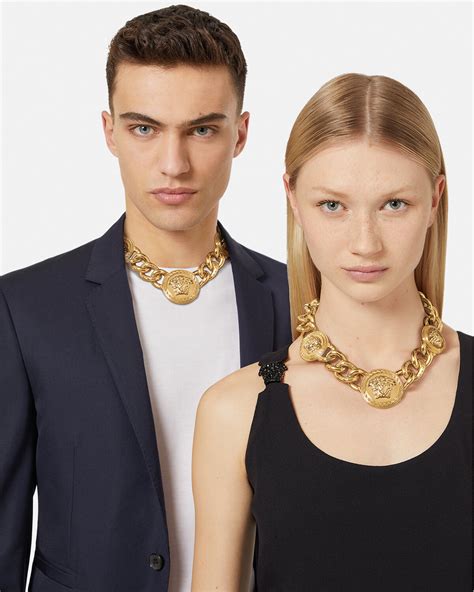 how much is a versace necklace|Versace necklace real.